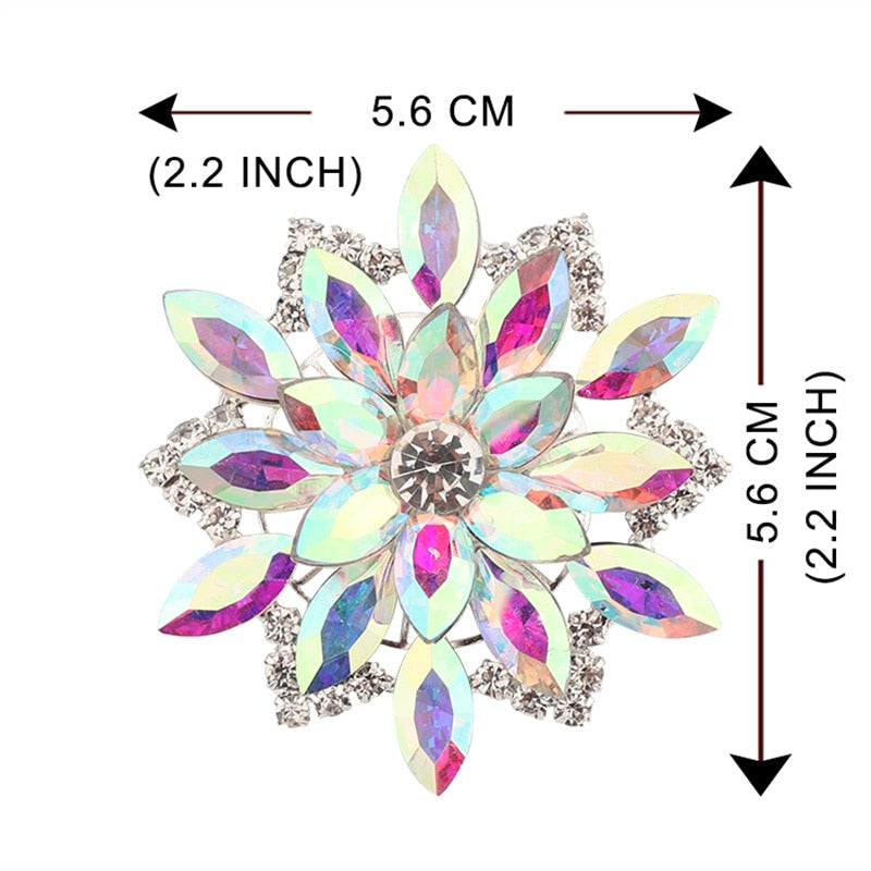 Sparkling Glass Sewn Rhinestone Crystal Patch