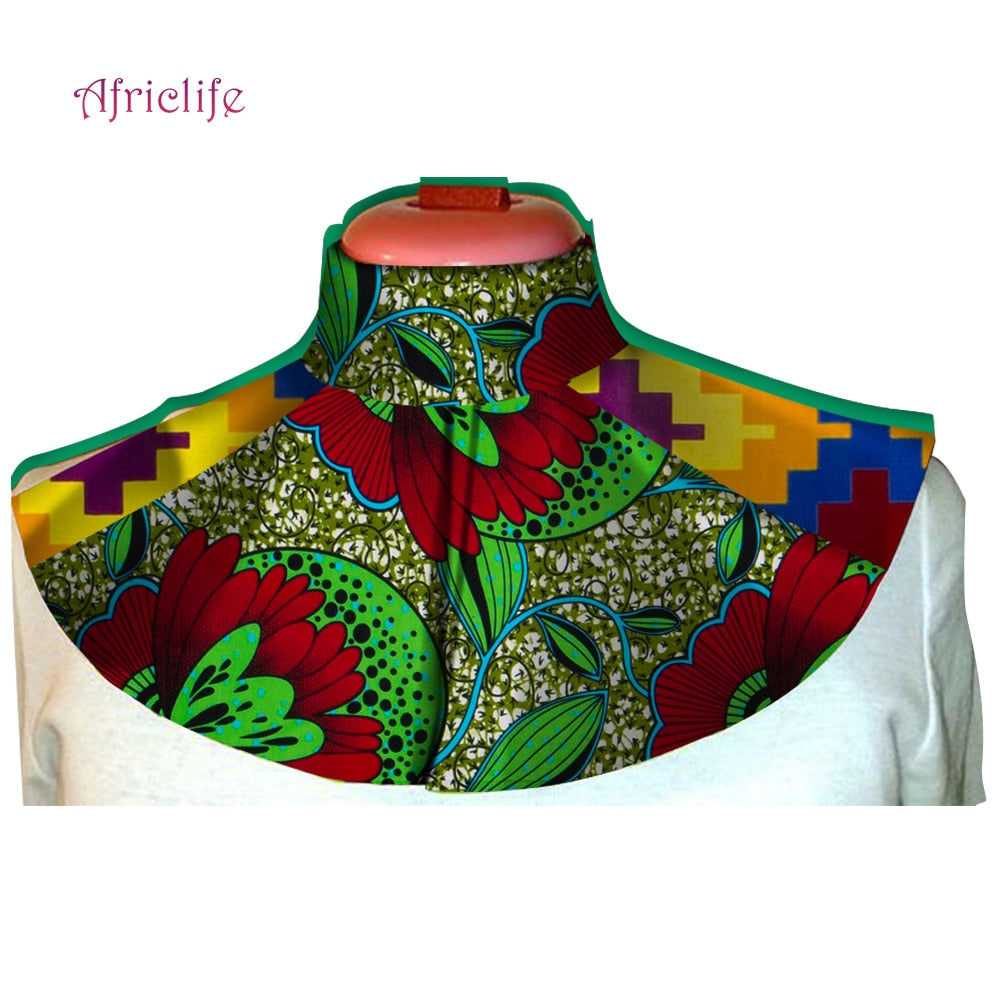 African Ankara Print Chokers Necklace