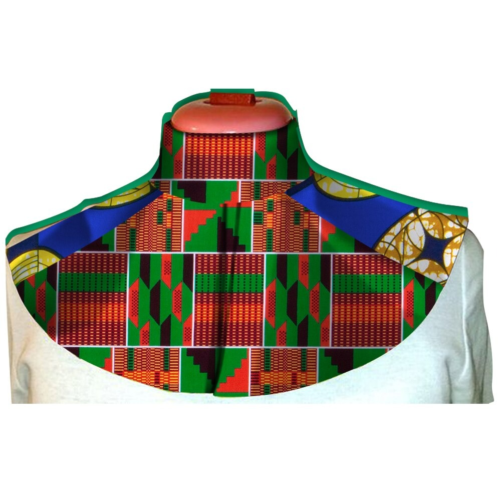 African Ankara Print Chokers Necklace