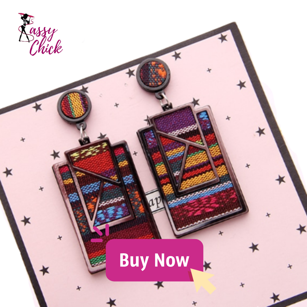 Bohemian Ethnic Colorful Earring