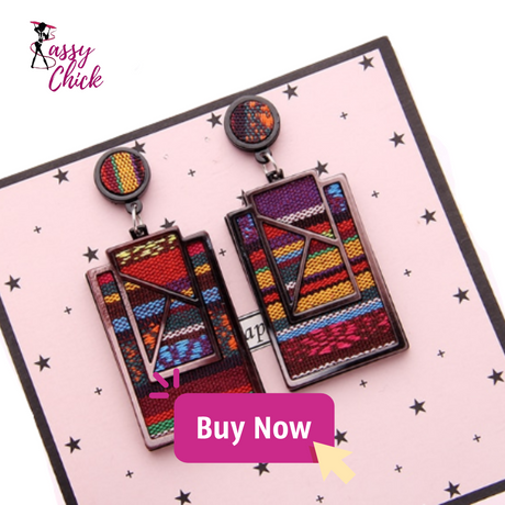 Bohemian Ethnic Colorful Earring