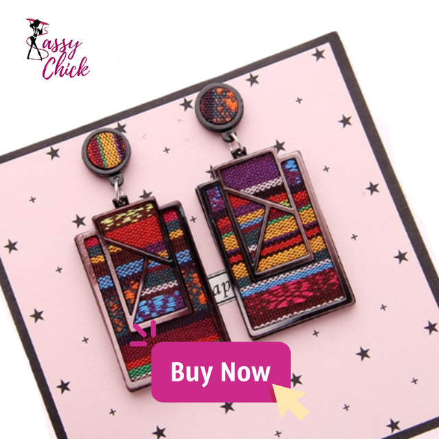 Bohemian Ethnic Colorful Earring