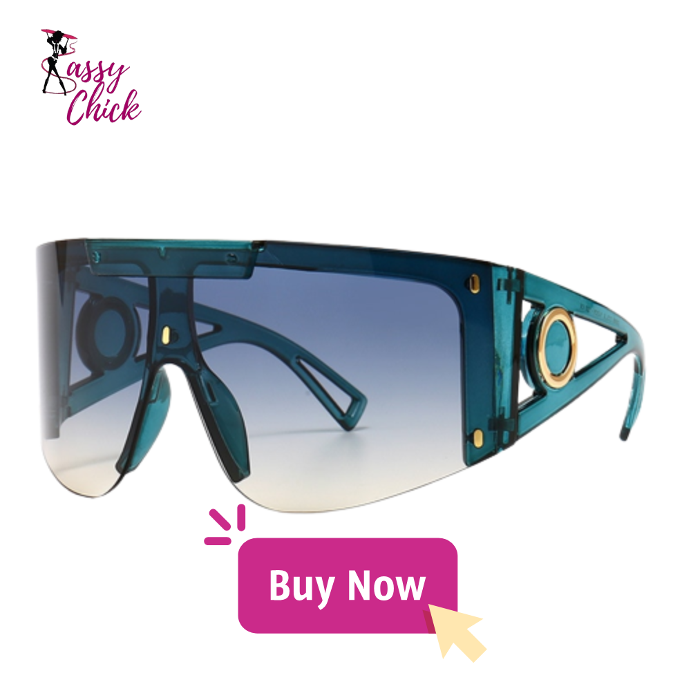 Vintage Oversized Luxury Sunglasses
