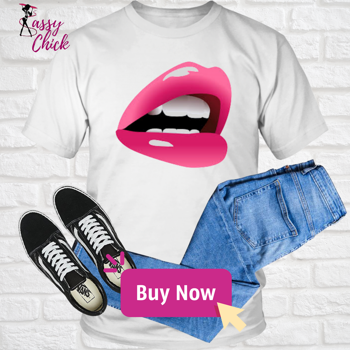 Sassy Lip Chick T-Shirt