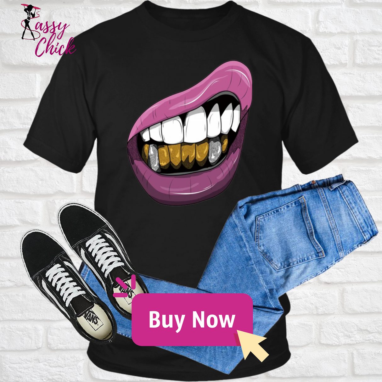 Purple Lips T-Shirt
