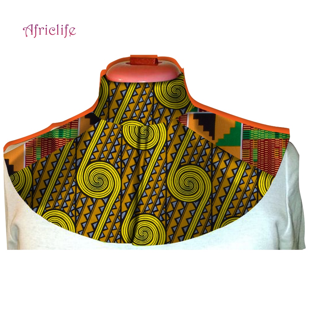 African Ankara Print Chokers Necklace