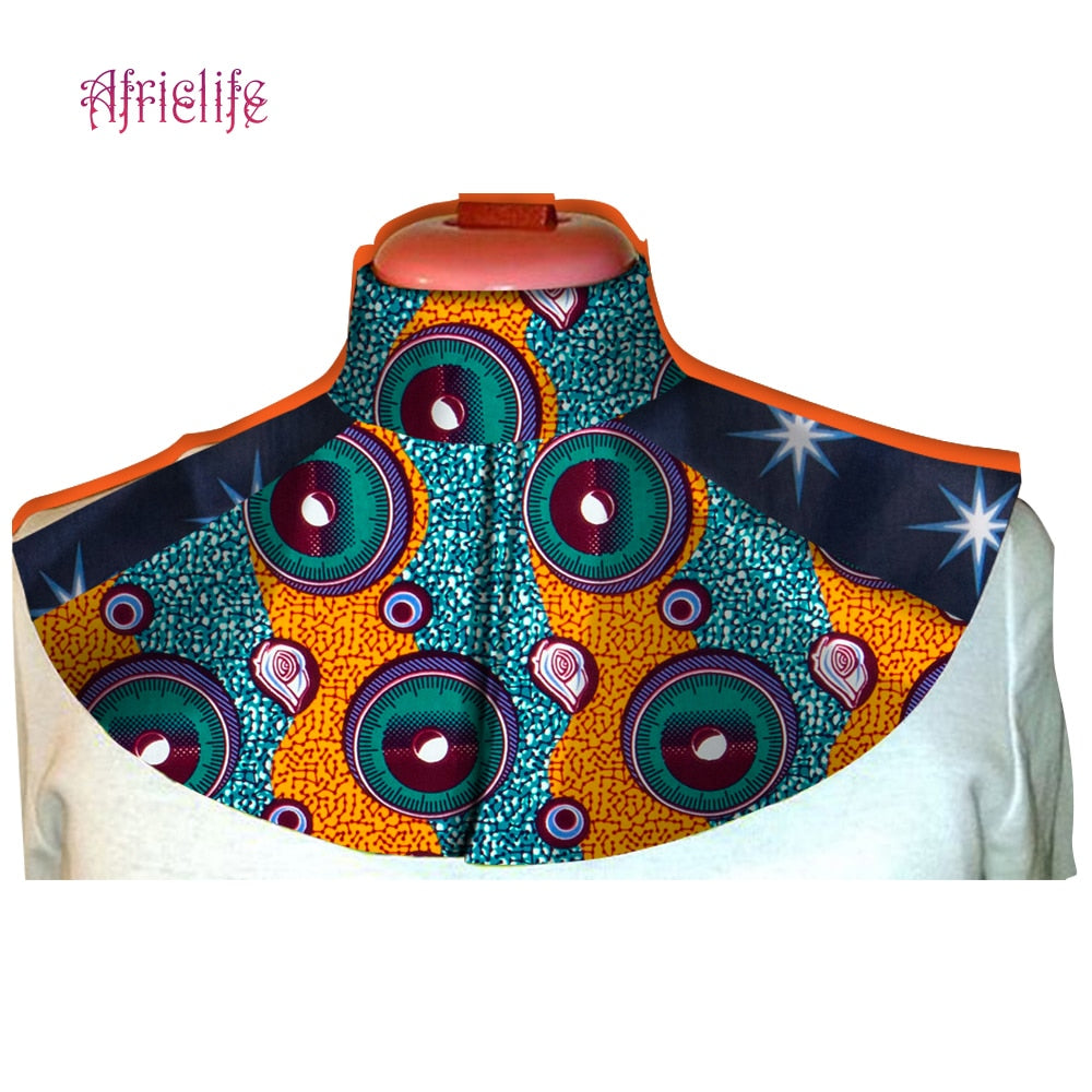 African Ankara Print Chokers Necklace