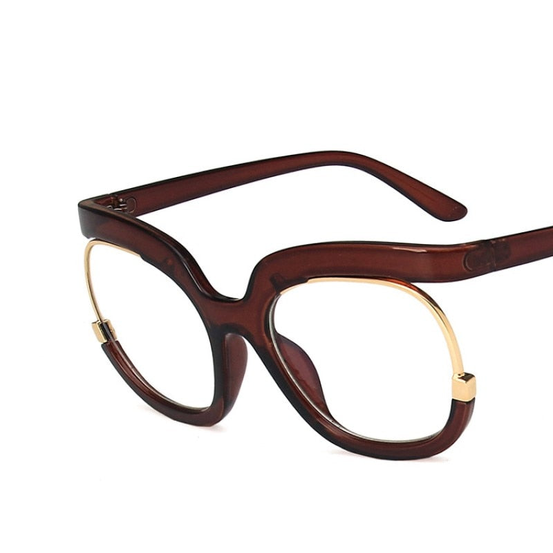 Anti-Blue Light Round Eyeglasses