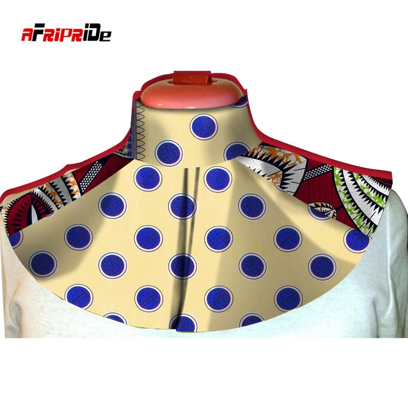 African Ankara Print Chokers Necklace