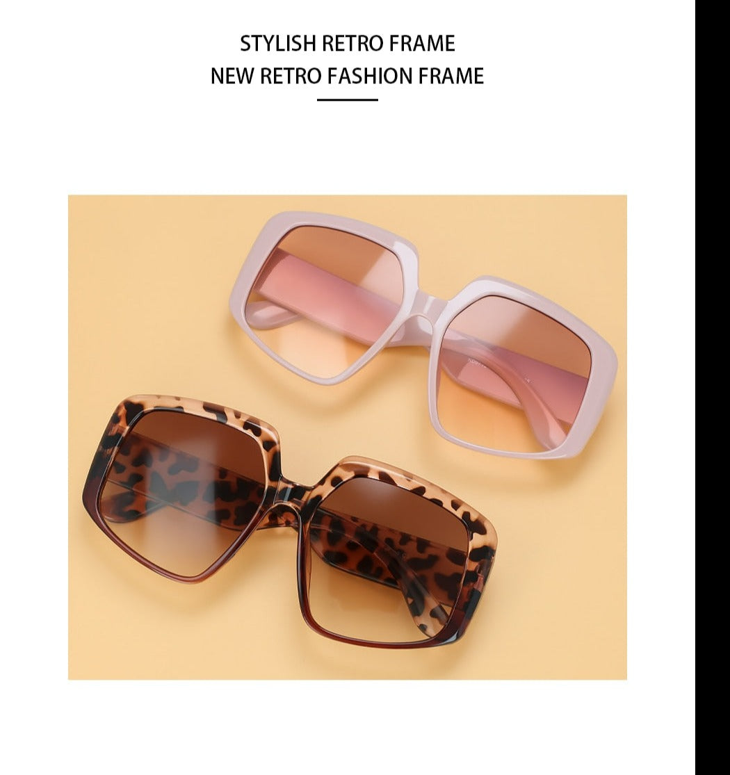 Oversized Vintage Sunglasses
