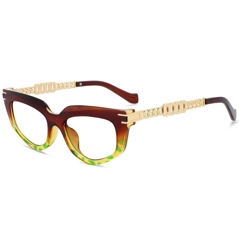 Metal Hollow Chain Presbyopic Glasses