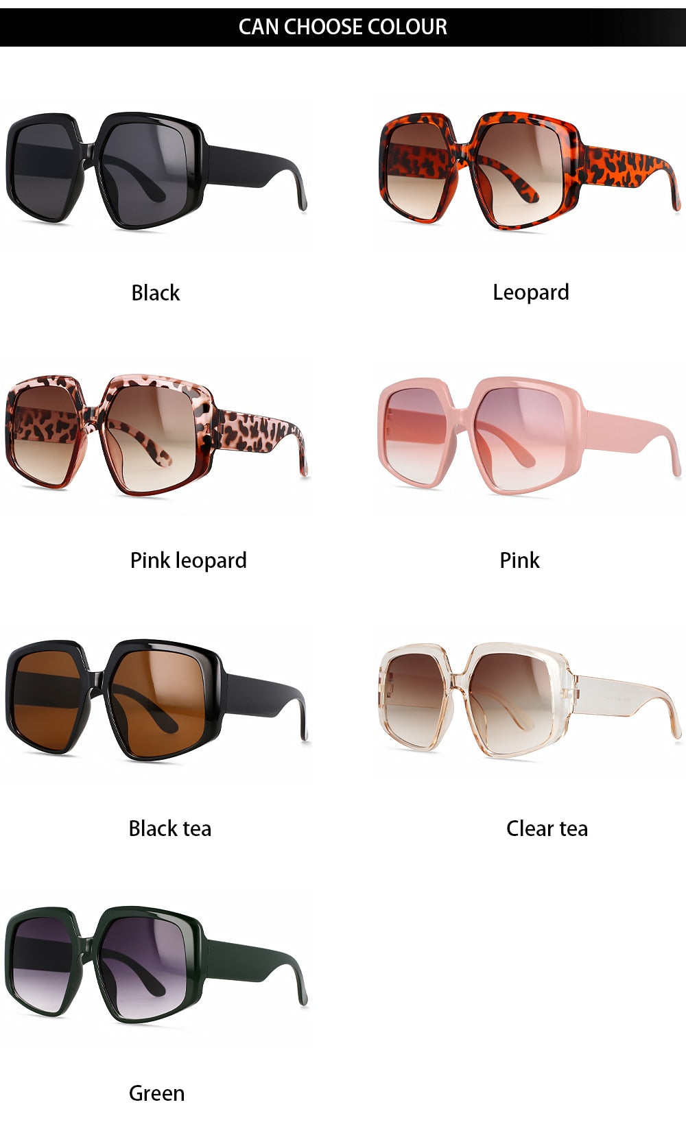 Oversized Vintage Sunglasses