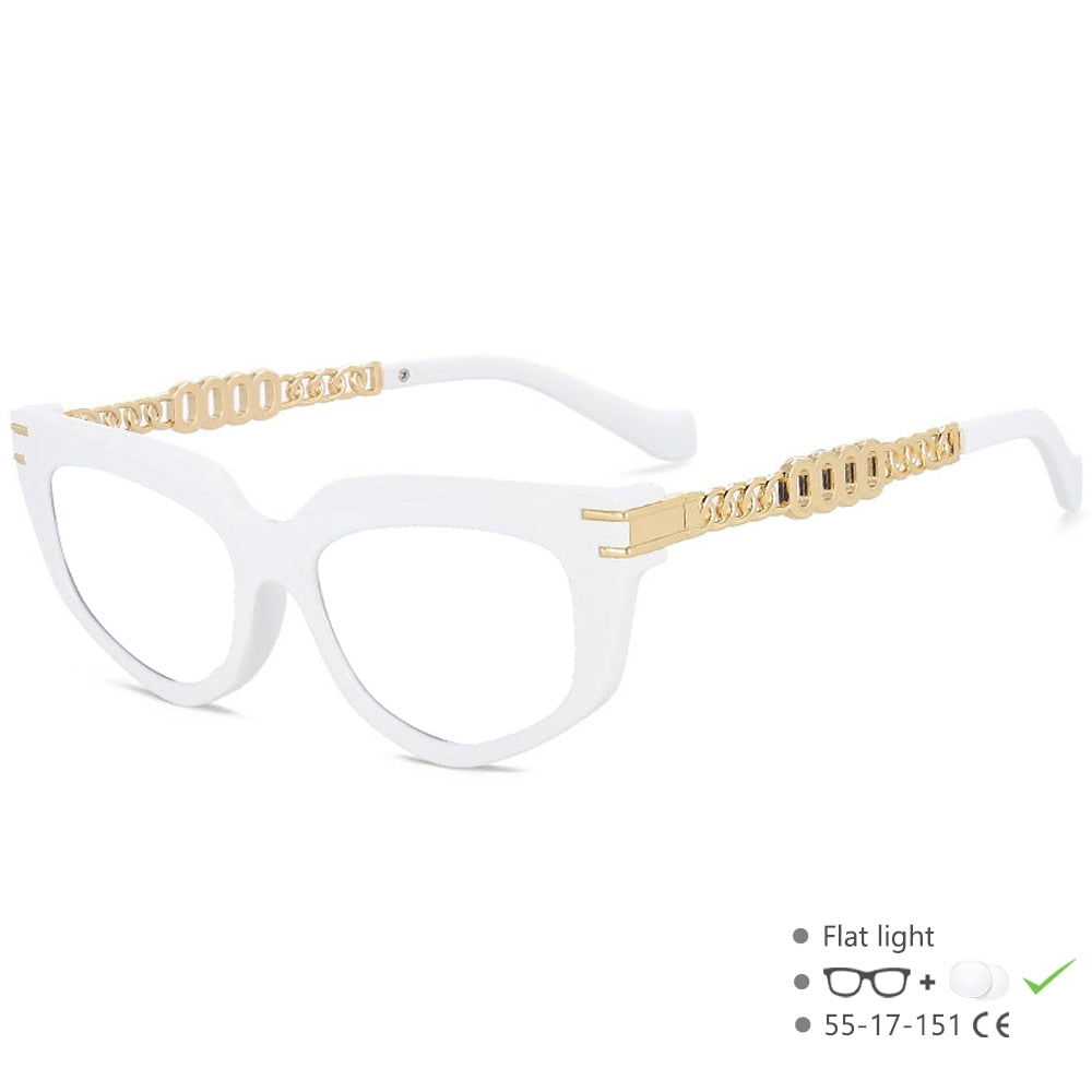 Metal Hollow Chain Presbyopic Glasses