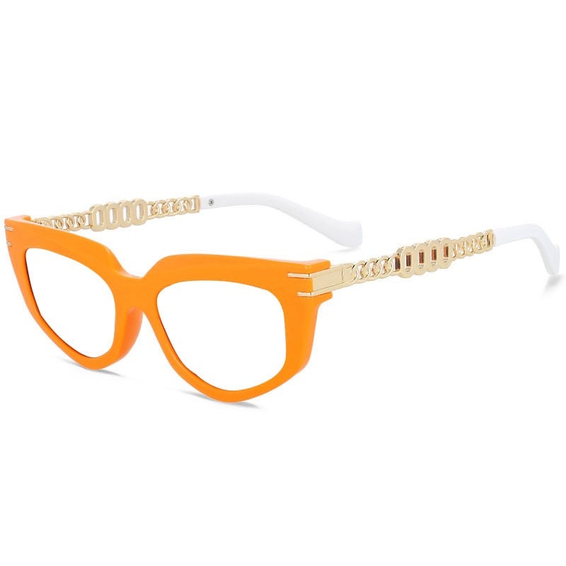 Metal Hollow Chain Presbyopic Glasses