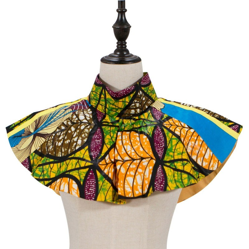 African Ankara Print Chokers Necklace