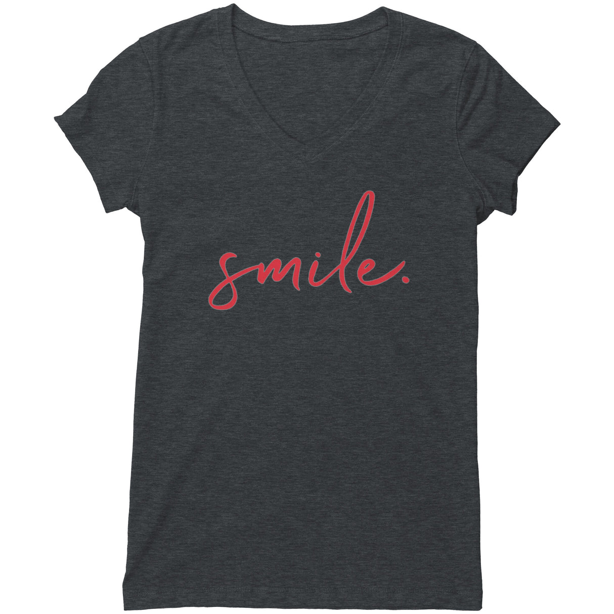 Smile V-neck Shirt