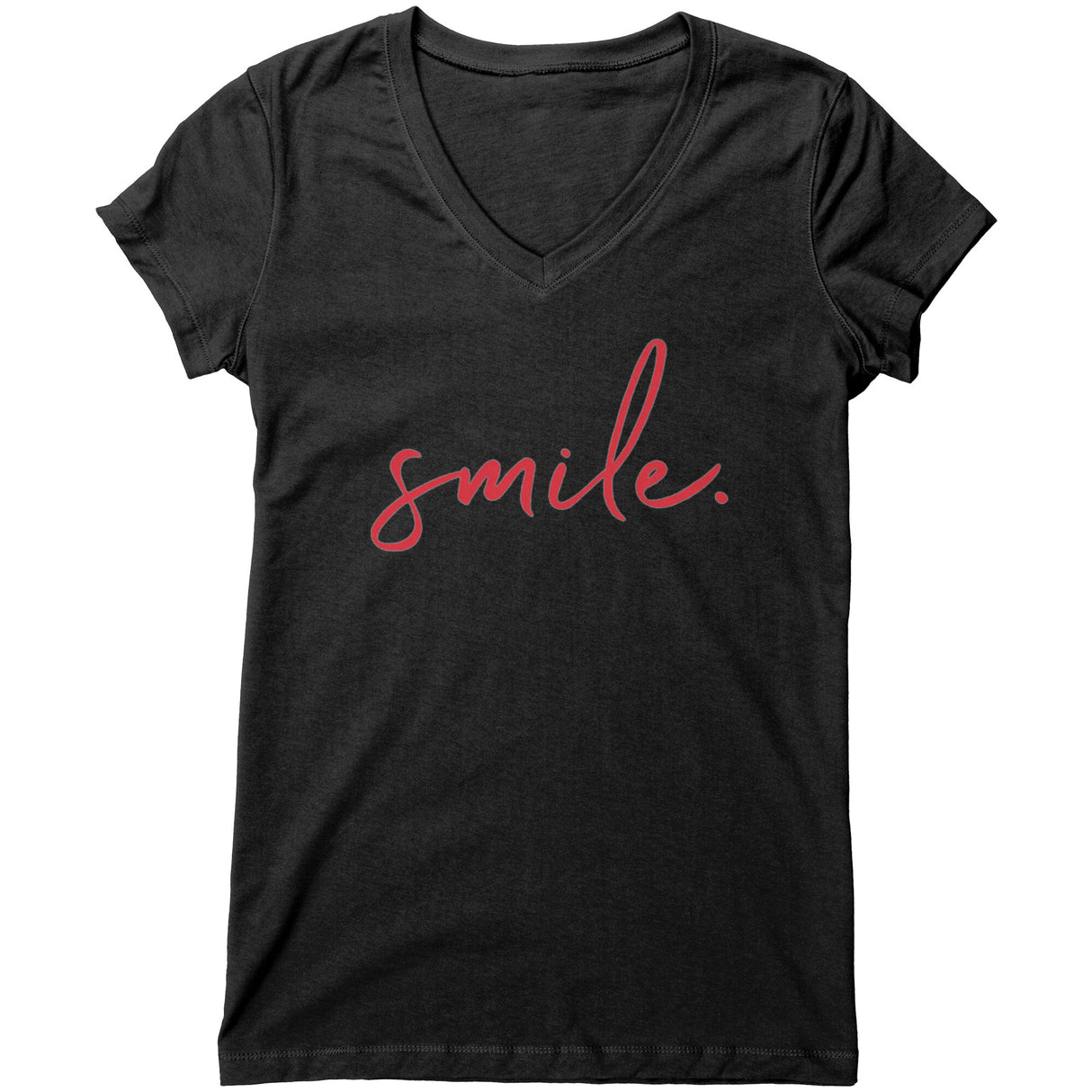 Smile V-neck Shirt