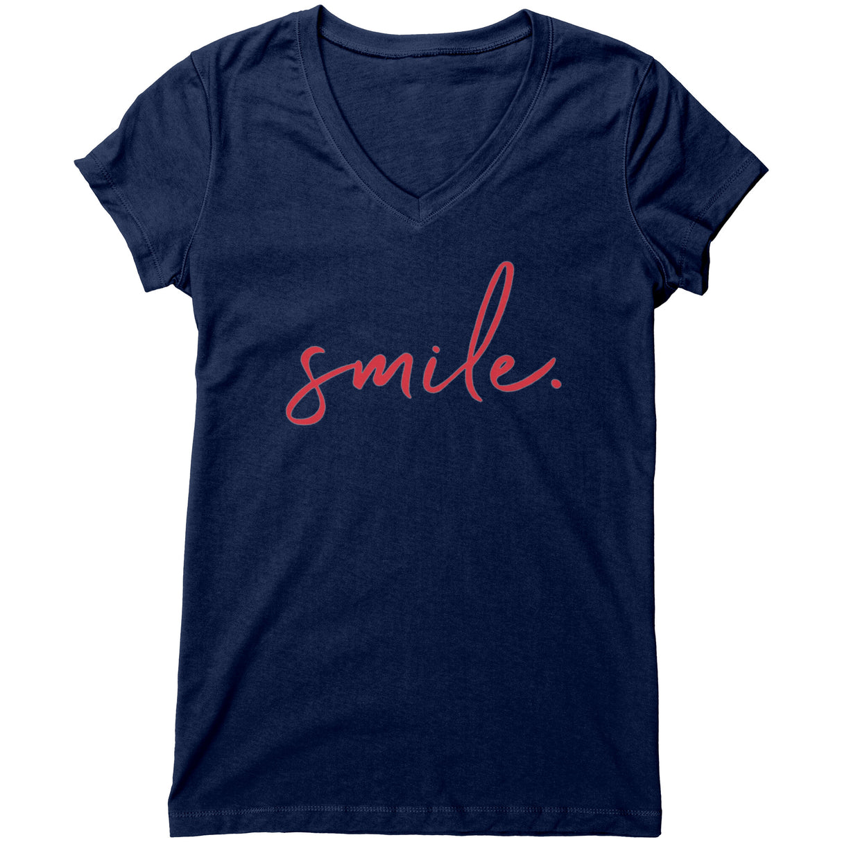 Smile V-neck Shirt