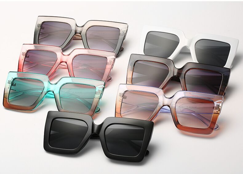 Collection of Square Oversized Sunglasses