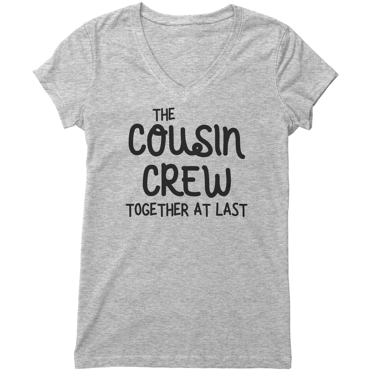 "The Cousin Crew" V-neck Shirt