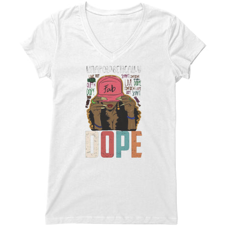 Unapologetically Dope V-neck Shirt