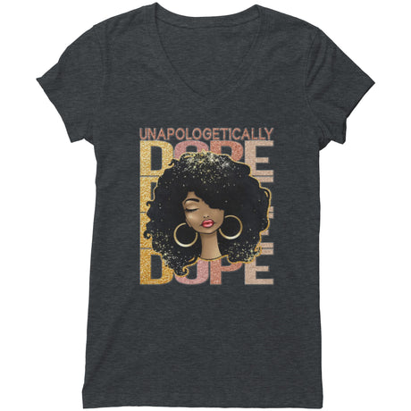 Unapologetically Dope 3 V-neck Shirt