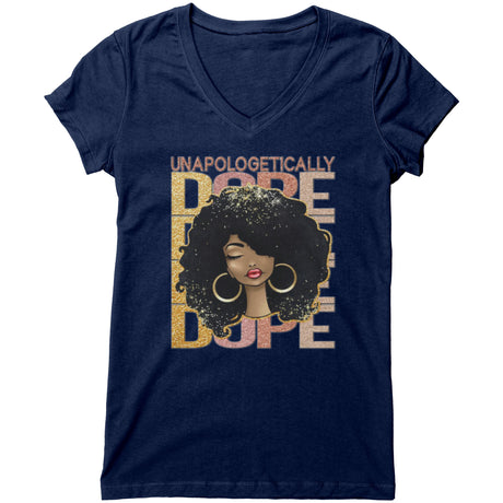 Unapologetically Dope 3 V-neck Shirt