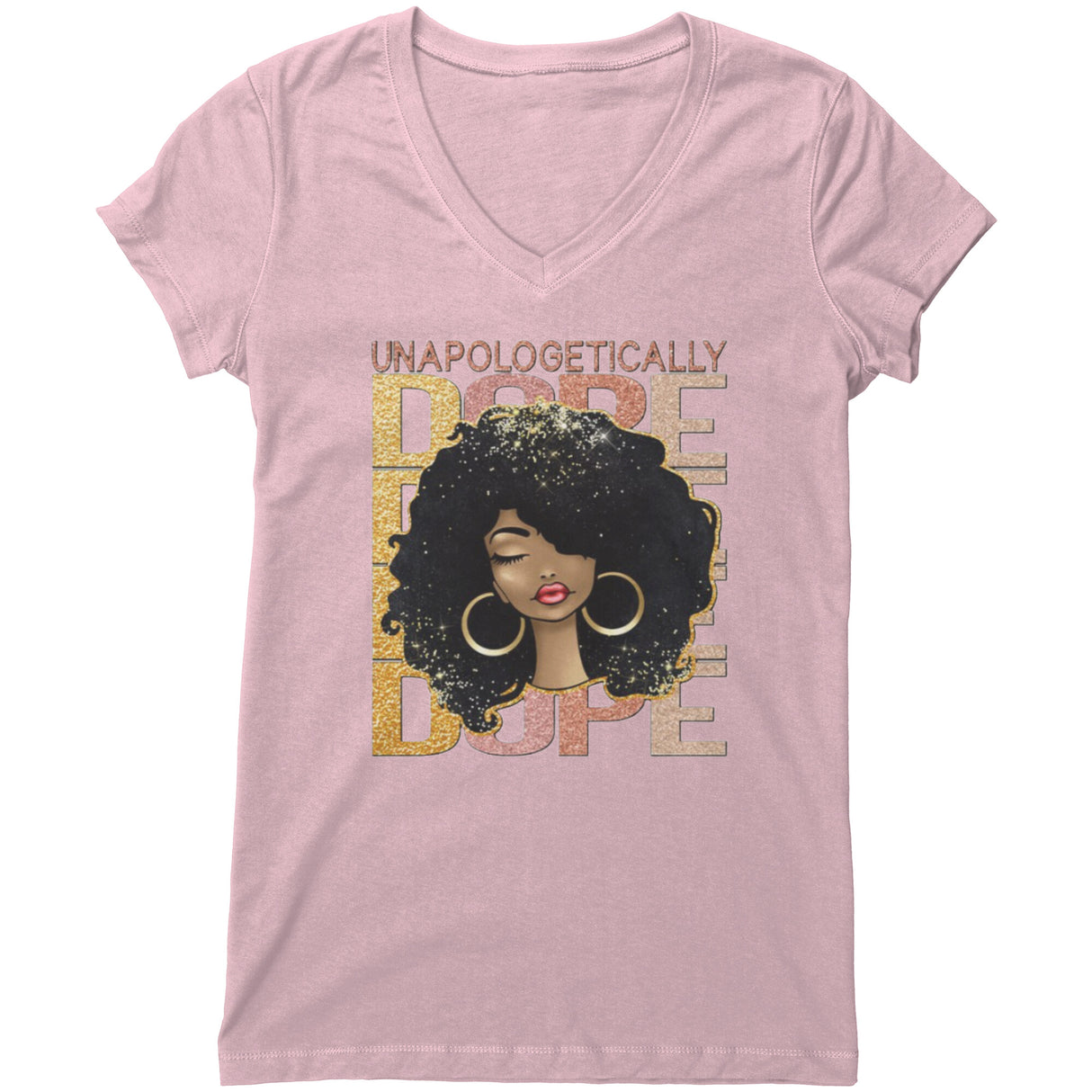 Unapologetically Dope 3 V-neck Shirt