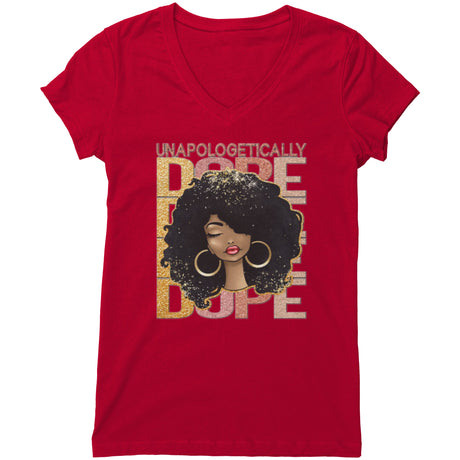 Unapologetically Dope 3 V-neck Shirt
