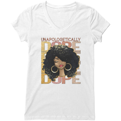 Unapologetically Dope 3 V-neck Shirt