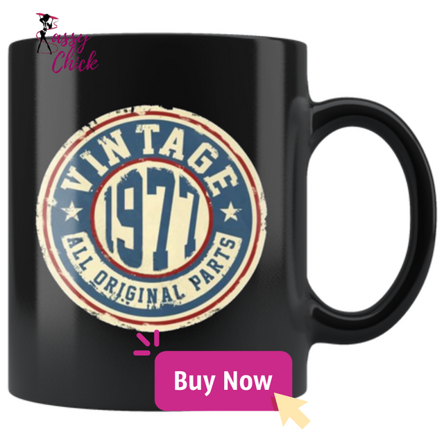Vintage 1977 Mugs - Shop Sassy Chick