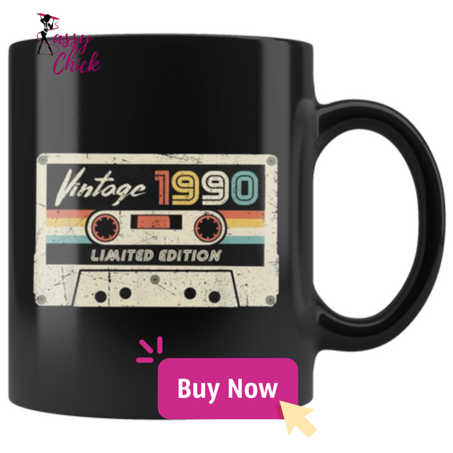 Vintage 1990 Mugs - Shop Sassy Chick