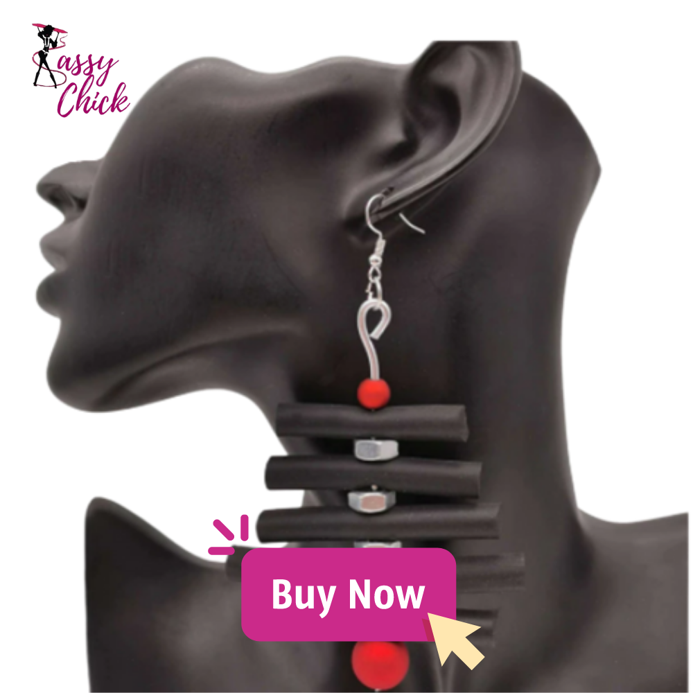 Statement Big Drop Earring