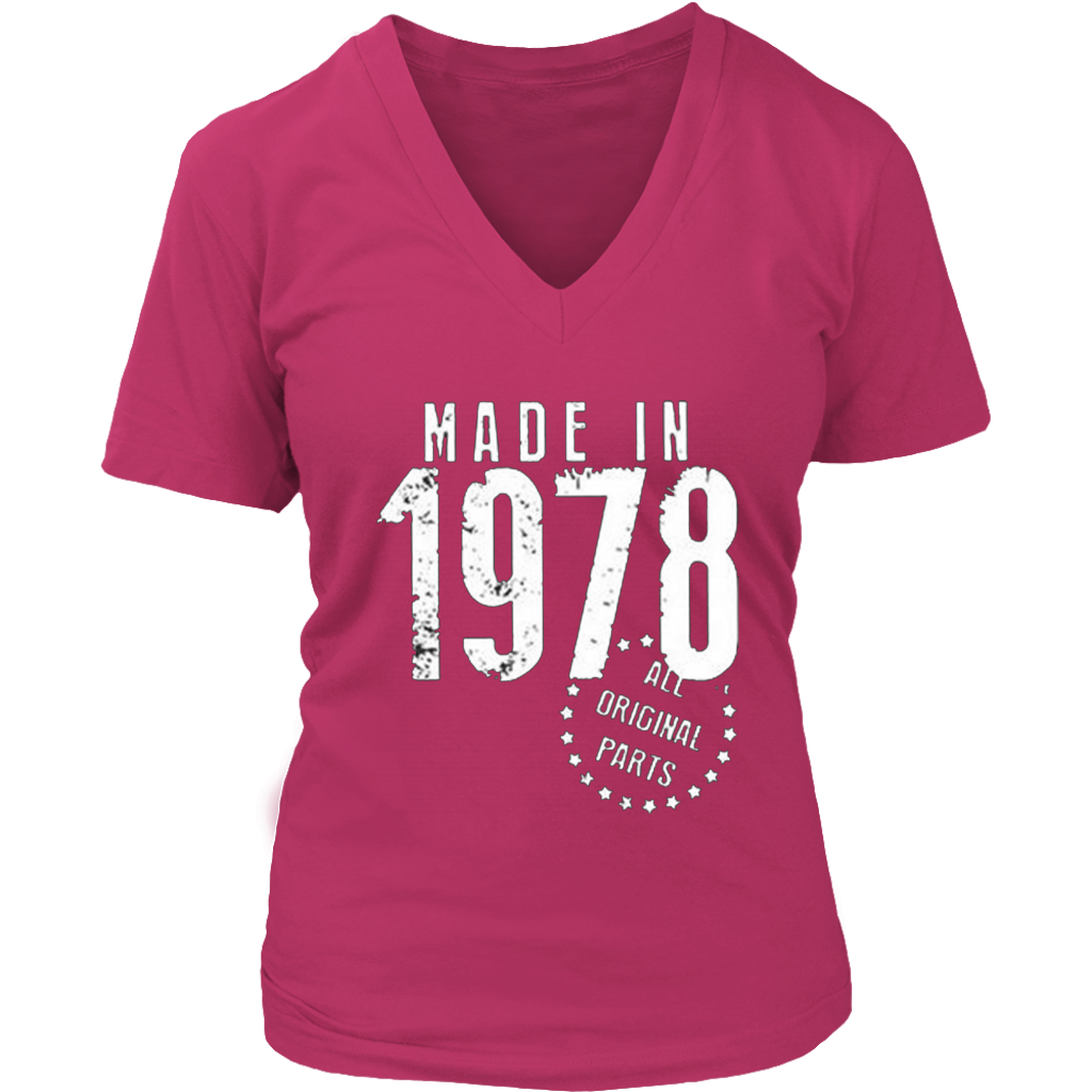 Made In 1978 V-Neck - Shop Sassy Chick