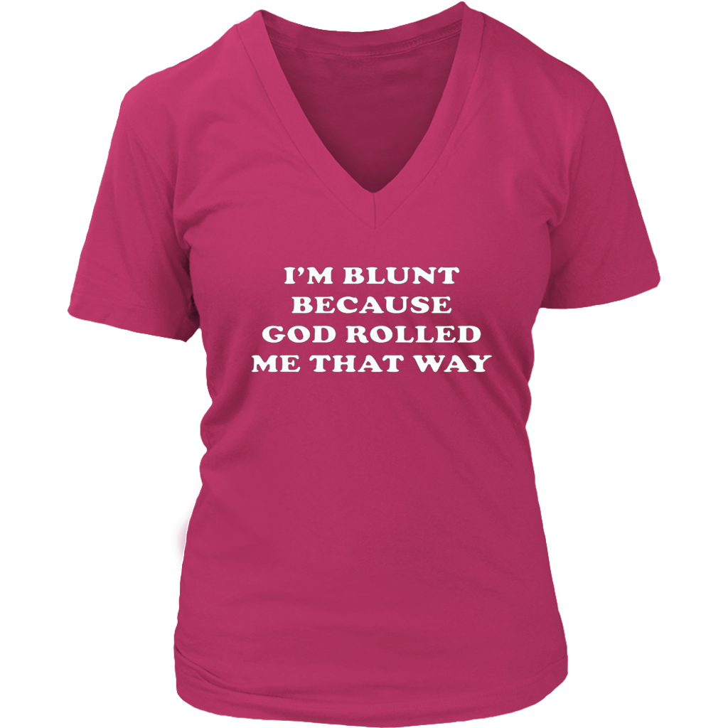 I'm Blunt V-Neck - Shop Sassy Chick