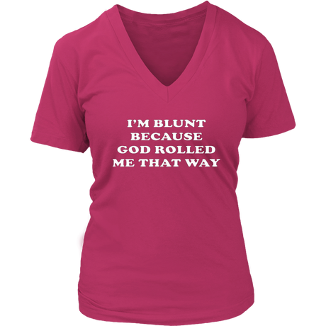 I'm Blunt V-Neck - Shop Sassy Chick