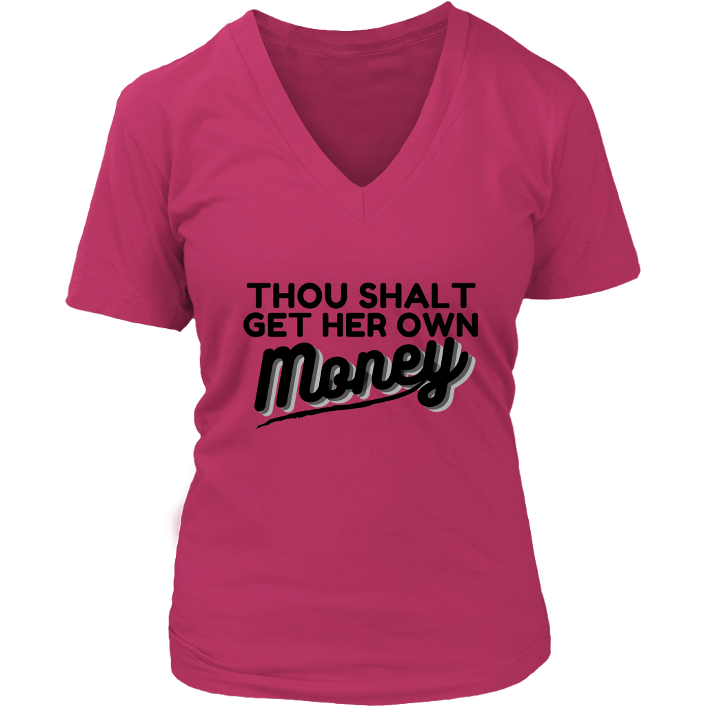 Thou Shalt V-Neck - Shop Sassy Chick