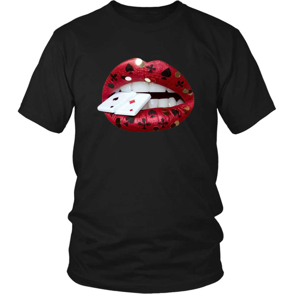 Card Lips T-Shirt - Shop Sassy Chick