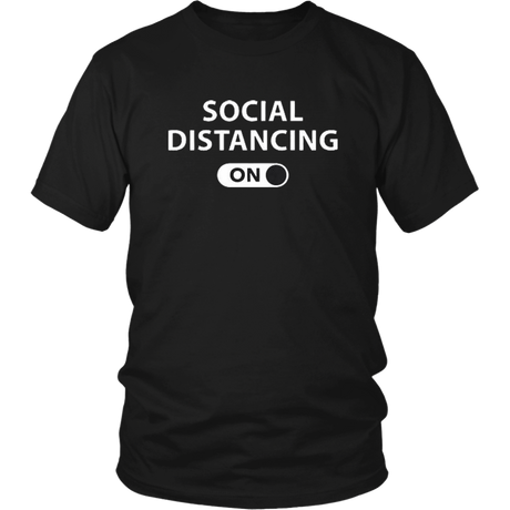 Social Distancing T-Shirt - Shop Sassy Chick
