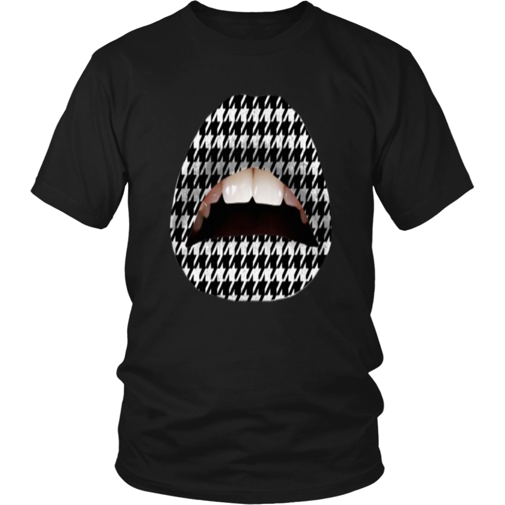 B&W Lips T-Shirt - Shop Sassy Chick