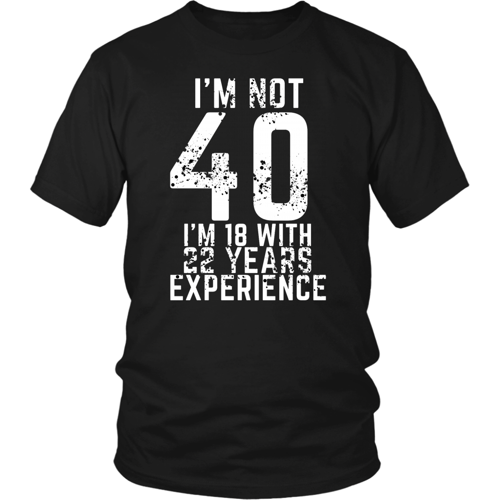 I'm Not 40 T-Shirt - Shop Sassy Chick