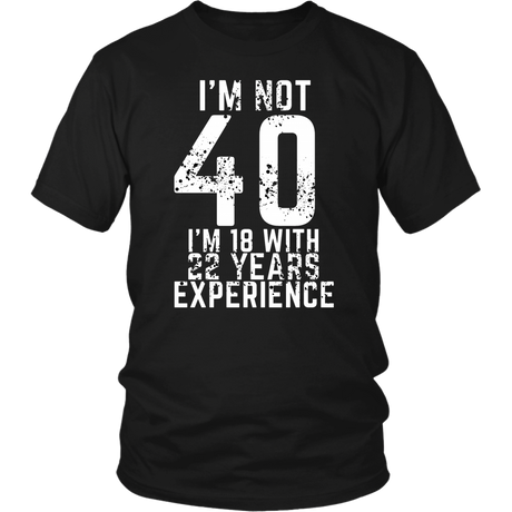 I'm Not 40 T-Shirt - Shop Sassy Chick
