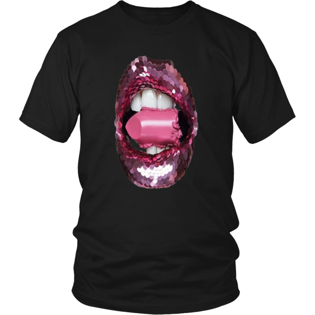 Glitter Lips T-Shirt - Shop Sassy Chick