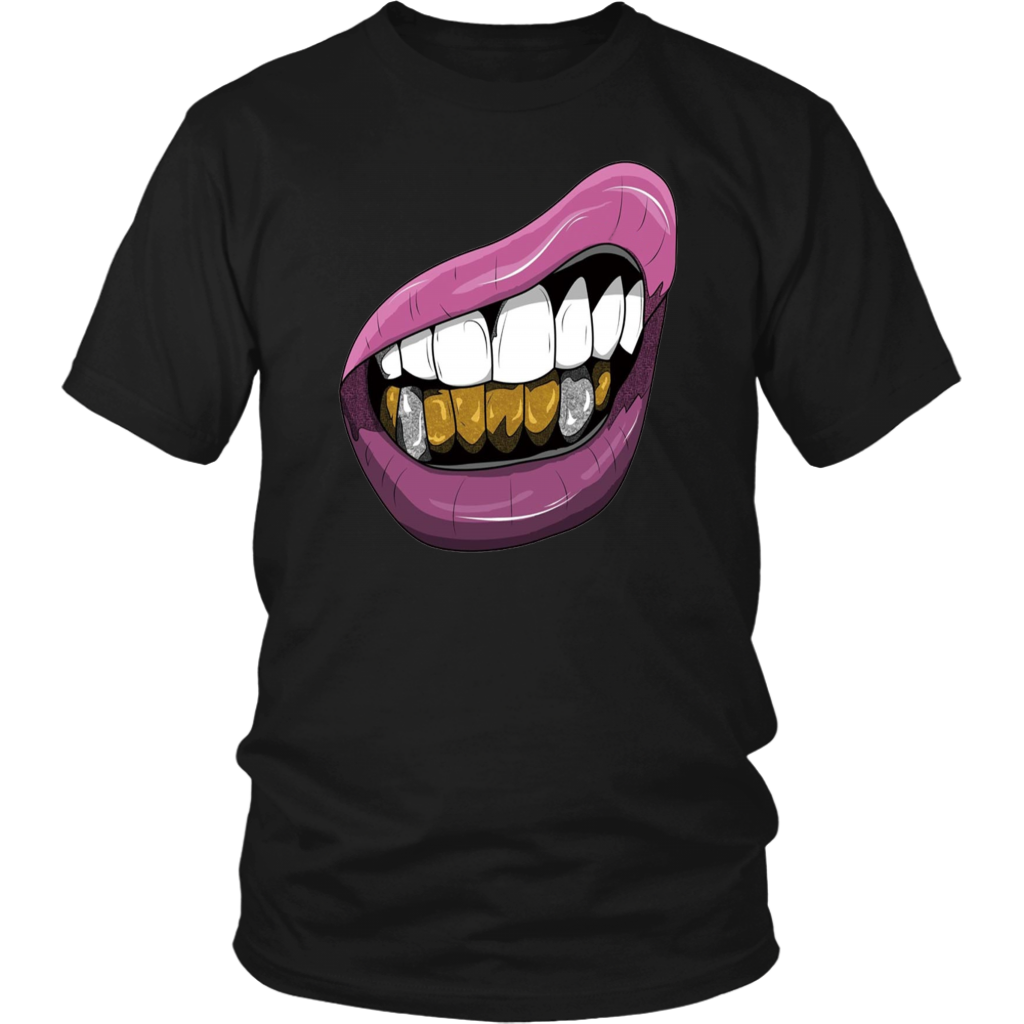 Purple Lips T-Shirt - Shop Sassy Chick