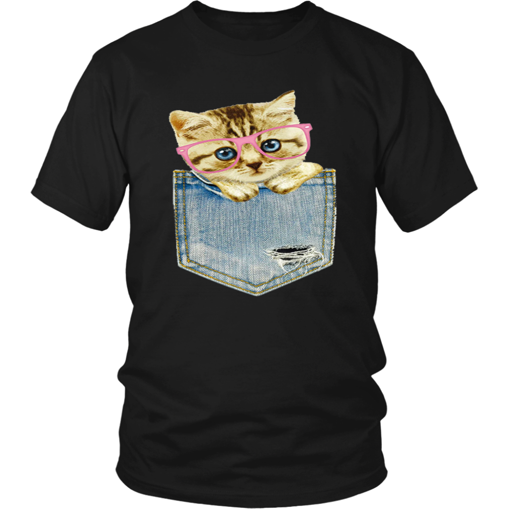 Pocket Cat T-Shirt - Shop Sassy Chick