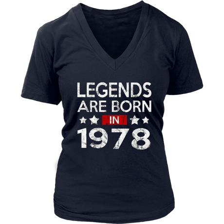 Legends Are Born V-Neck - Shop Sassy Chick