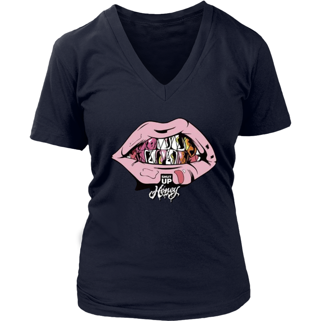 Honey Lips V-Neck - Shop Sassy Chick