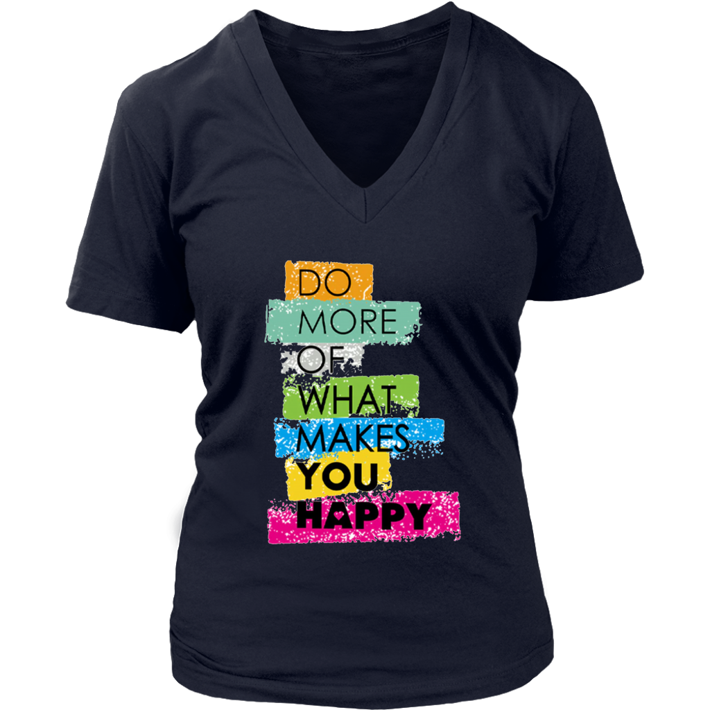 Makes You Happy V-Neck - Shop Sassy Chick