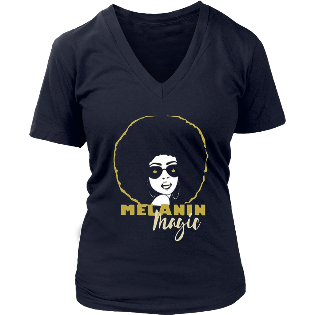 Melanin Magic V-Neck - Shop Sassy Chick