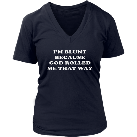 I'm Blunt V-Neck - Shop Sassy Chick